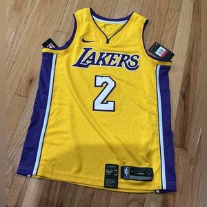 Nike Gold and Purple Lakers Jersey NWT
